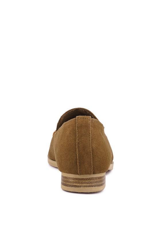 BOUGIE Organic Canvas Loafers