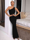 One Night Only - Cutout One-Shoulder Maxi Dress