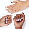 OPI xPress/ON Press On Nails, Up to 14 Days of Gel-Like Salon Manicure, Vegan, Sustainable Packaging, With Nail Glue, Blue Nail Art, Short, So Into Blue